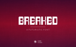 Breaked Font Download