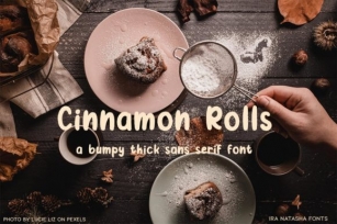 Cinnamon Rolls Font Download