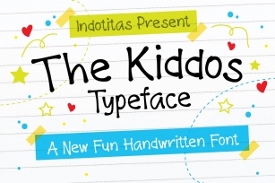 The Kiddos Typeface Font Download