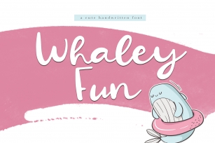 Whaley Fun - A Fun Script Font Font Download