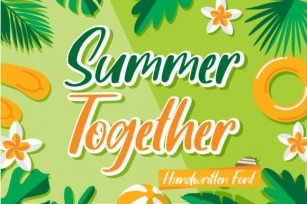 Summer Together Font Download