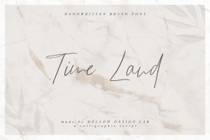 Time Land Font Font Download