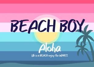 Beach Boy Font Download