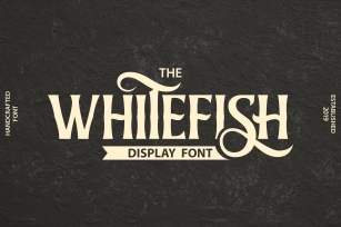 Whitefish | Display Font Font Download