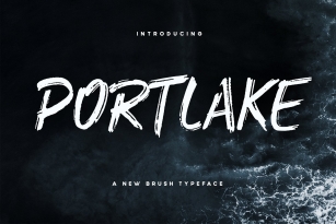 Portlake Brush Typeface Font Download