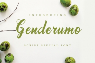 Genderumo Font Download