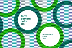 FormPattern Color Six (50% off) Font Download
