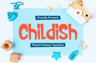 Childish - Playful Display Typeface Font Download