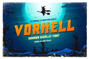 Vorhell Horror Font Font Download