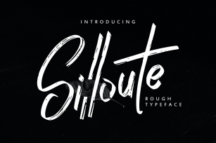 Silloute | Rough Style Script Font Download