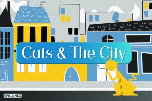 Cats and the City Font Download