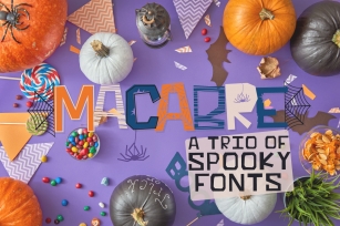 MACABRE - A Halloween Font Trio Font Download