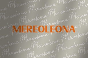 Mereoleona | Font Duo Font Download