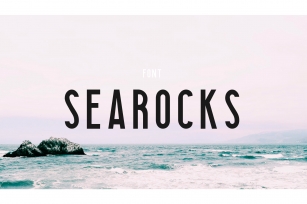 Searocks | A clean condensed font Font Download