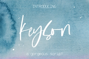 Keyson Font Font Download
