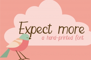 PN Expect More Font Download