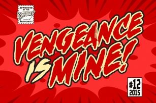 Vengeance is Mine Brush Comic Font Download