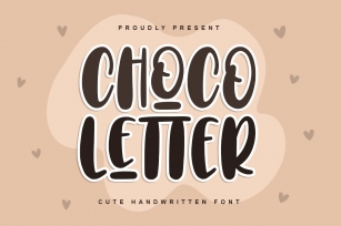 Choco Letters | Handwritten Font Font Download