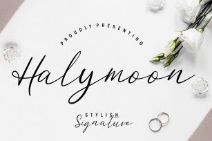 Halymoon Stylish Signature Font Download