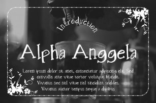 Alpha Anggela Font Download