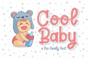 Cool Baby - A Fun Family Font Font Download