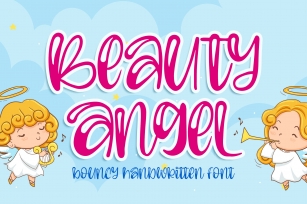 Beauty Angel - Bouncy Handwritten Font Font Download