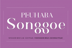 Songgoe Regular Font Download