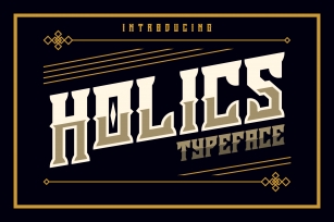 Holics Typeface Font Download