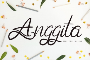 Anggita | Beauty Modern Font Font Download