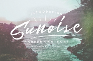 Sunoise Hand Drawn Script Font Download