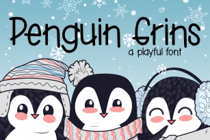 Penguin Grins Font Download
