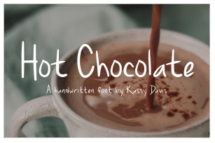 Hot Chocolate Handwritten Font Font Download