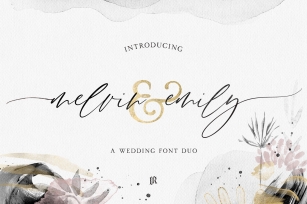 Melvin and Emily Font Duo Font Download