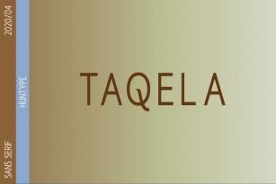 Taqela Sans Serif Font Download