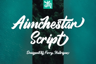 Aimchestar - Script Font Font Download