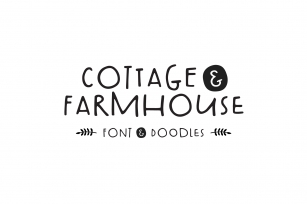 Cottage & Farmhouse Font Font Download