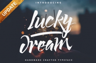 Lucky Dream Update  Extras Font Download
