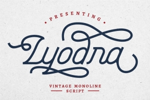 Lyodra - Modern Vintage Script Font Download