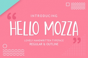 Hello Mozza Font Download