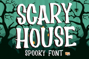 Scary House - Spooky Font Font Download