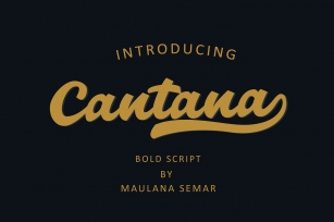 Cantana Font Download
