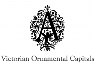 Victorian Ornamental Capitals Font Download