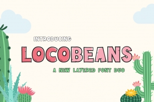 Locobeans Font Duo Font Download