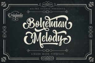 Bohemian Melody Font Download