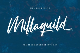 Millaguild Script Font Download