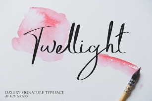 Twellight | Signature Typeface Font Download