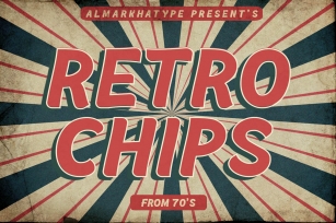 Retrochips - Display Vintage Font Download