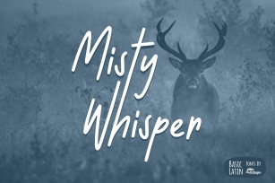 Misty Whisper Font Font Download