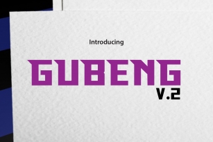 GUBENG V.2 Font Download
