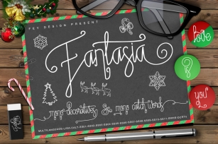 Fantasia Monoline Calligraphy And Bonus Font Download